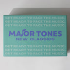 Green major tones new classics box packaging, top view